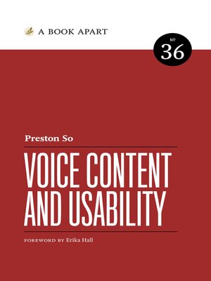 cover image of Voice Content and Usability
